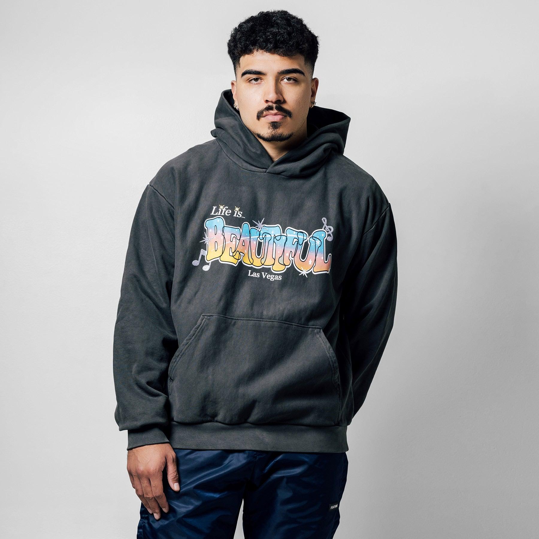 Grateful Hoodie - Pigment Black Male Product Image