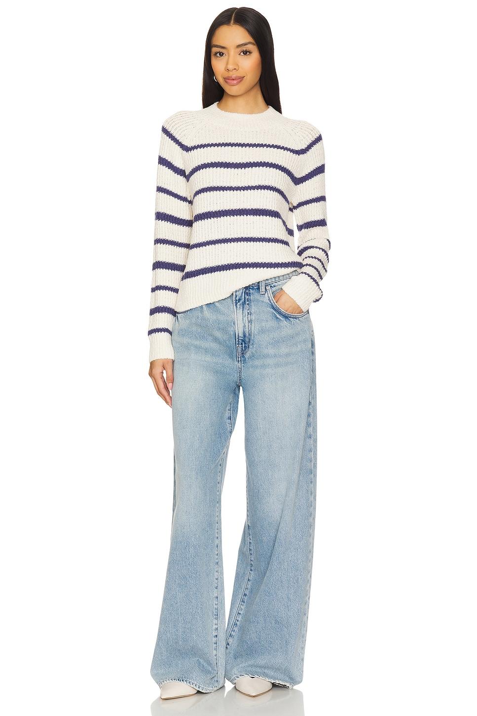 Ribbed Stripe Pullover Vince Product Image