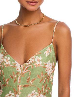 Mae Linen Midi Dress Product Image