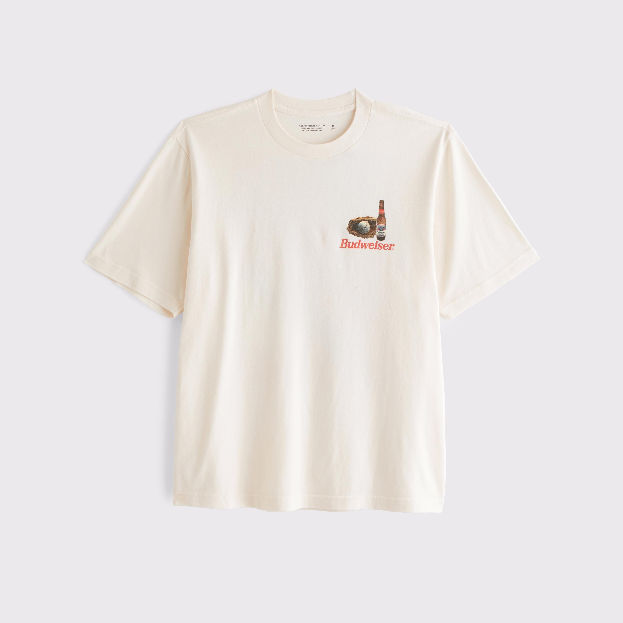 Budweiser Vintage-Inspired Graphic Tee Product Image