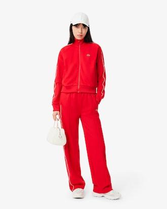 Women's Paris Zip-Up Piqué Sweatshirt Product Image