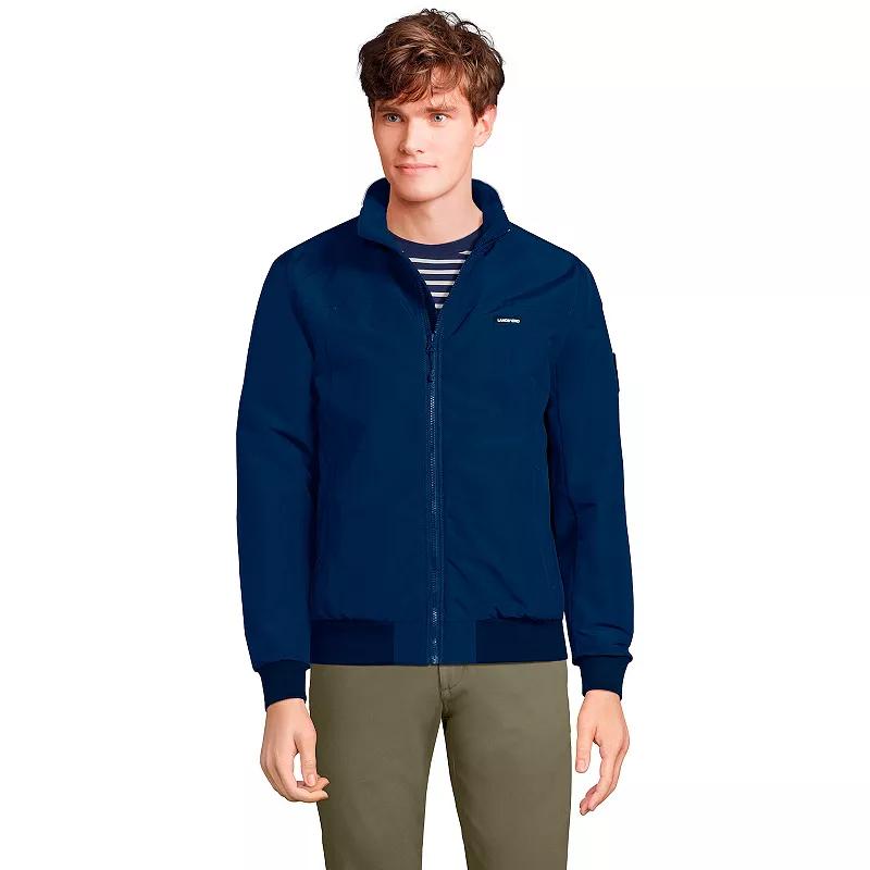 Big & Tall Lands' End Classic Squall Bomber Jacket, Men's,  Product Image