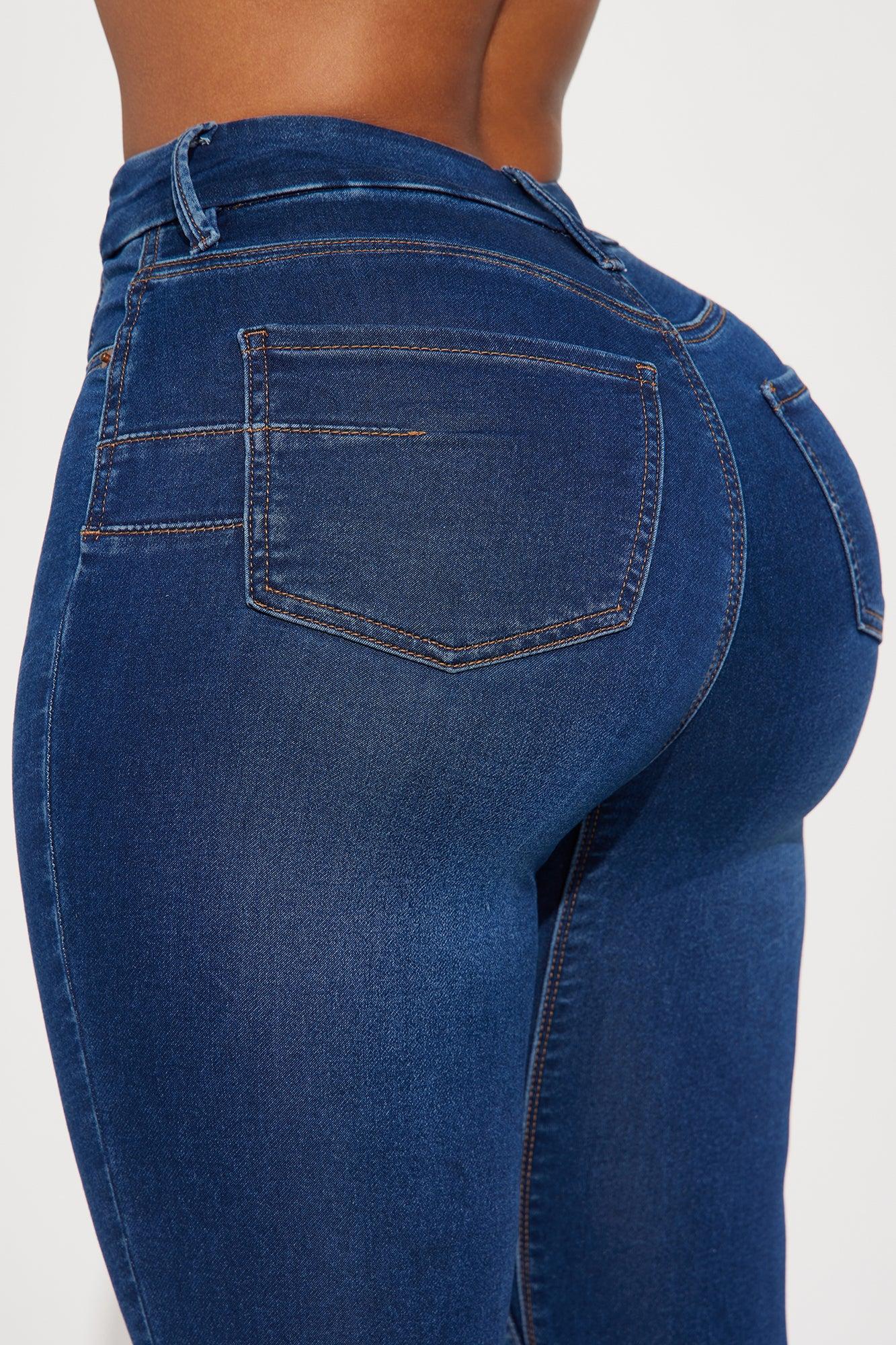 Can't Deny You Sculpting Skinny Jeans - Dark Wash Product Image