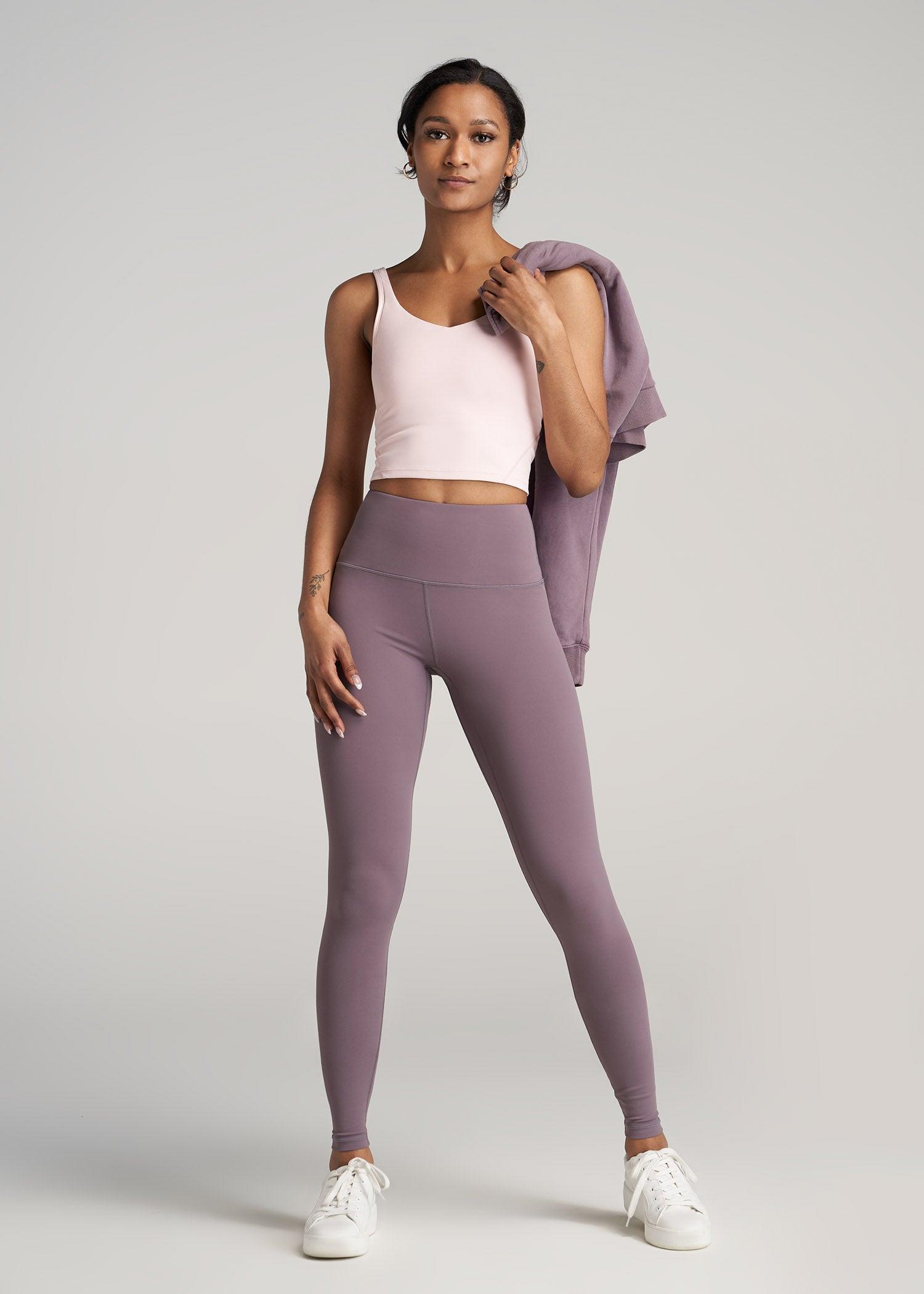 Balance Tank Top for Tall Women in Hush Pink Female Product Image