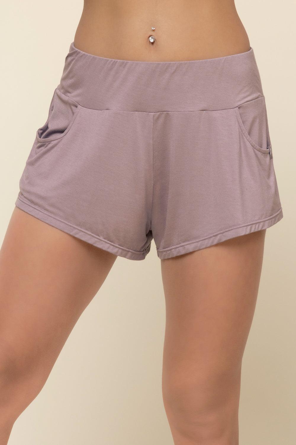 Perfect Lounge Shorts - Dusty Mauve Product Image