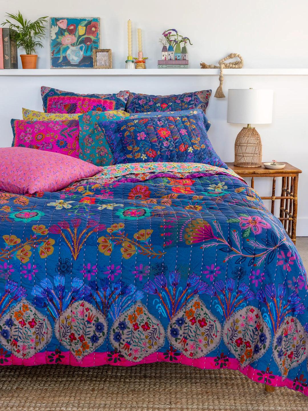 Bungalow Reversible Cotton Euro Sham Product Image