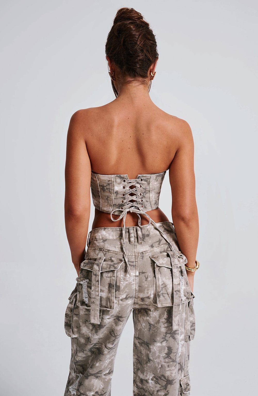 Yasie Corset - Camo Print Product Image