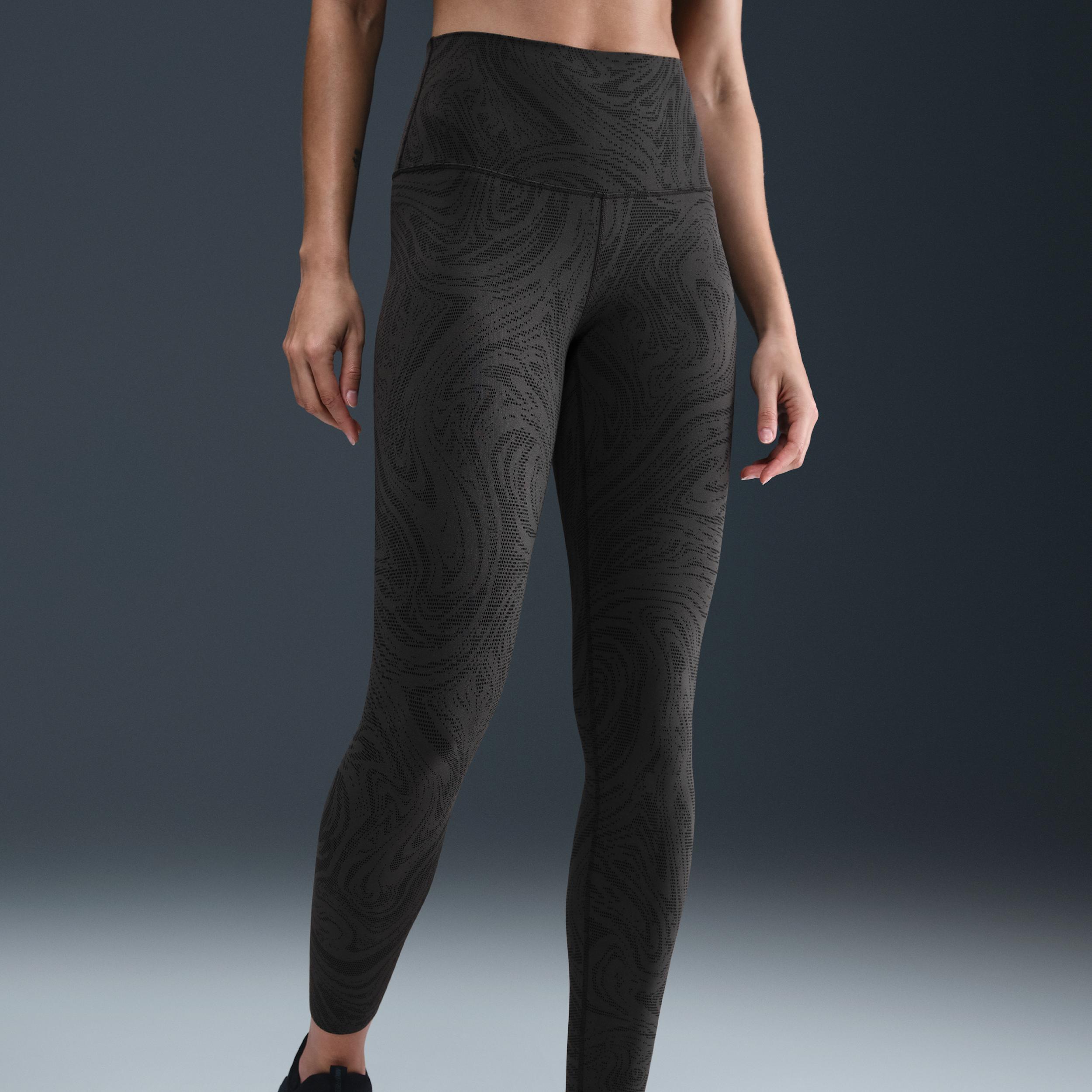 Nike Womens Zenvy High-Waisted 7/8 Printed Leggings | HV2462-010 Product Image