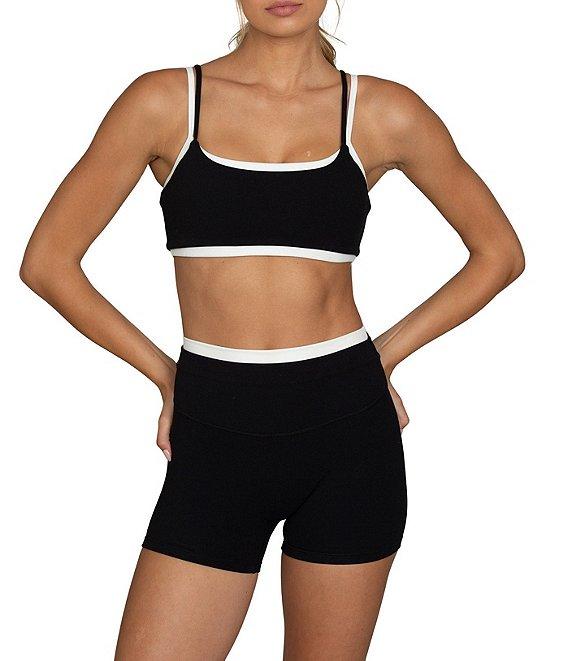 GOLD HINGE Double Waist StrydeForm High-Rise Shorts Product Image