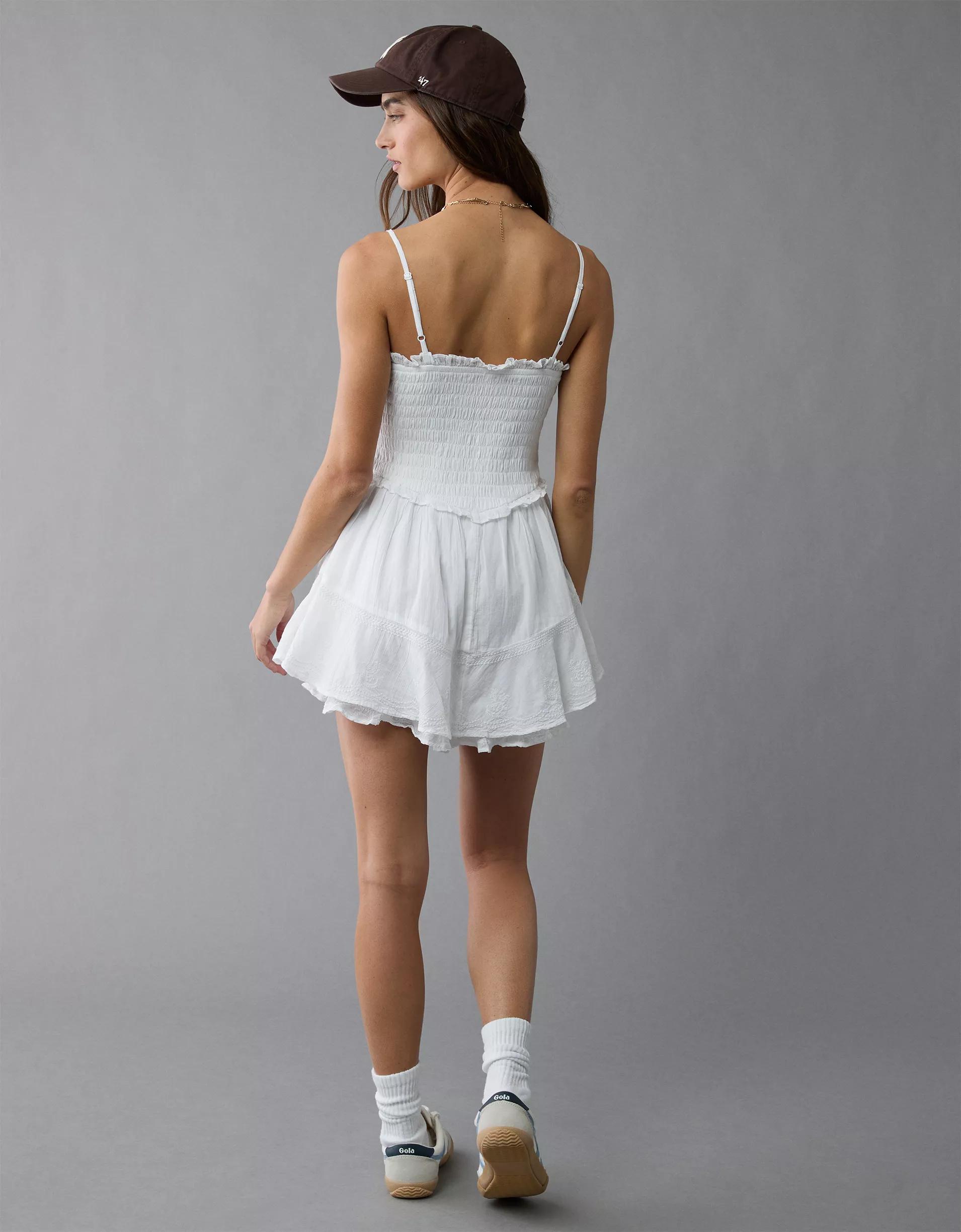 AE Bella Ruffle Tiered Romper Product Image