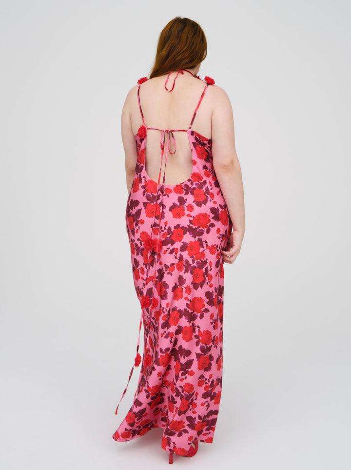 Huda Maxi Dress — Pink Product Image