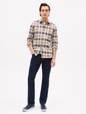 Regular Fit Plaid Oxford Shirt Product Image