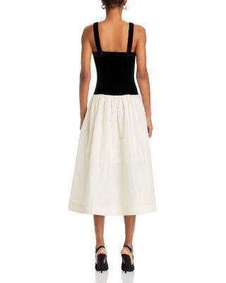 Georgina Color Blocked Midi Dress Product Image