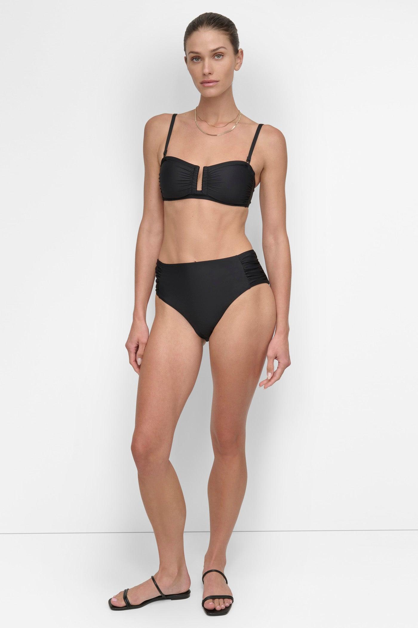 U-WIRE BANDEAU SHIRRED BIKINI Product Image