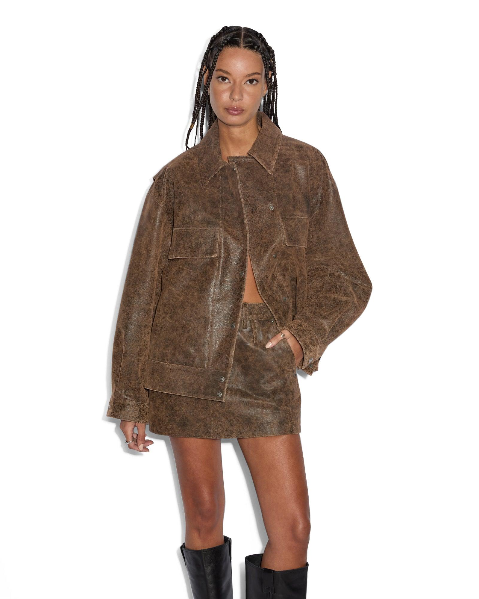 CREED JACKET WEATHERED Female Product Image