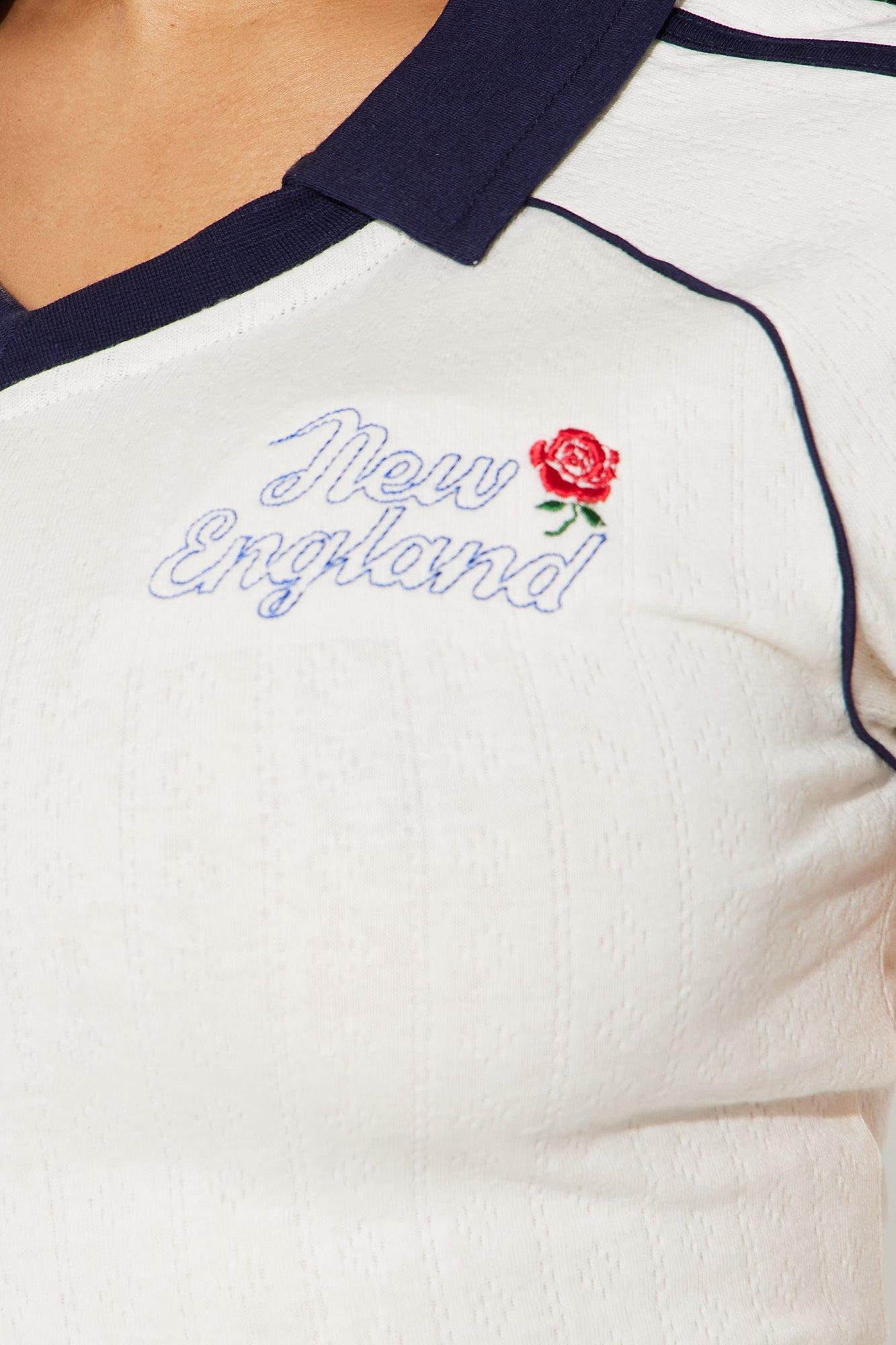 Tatiana Polo Top - Cream Product Image