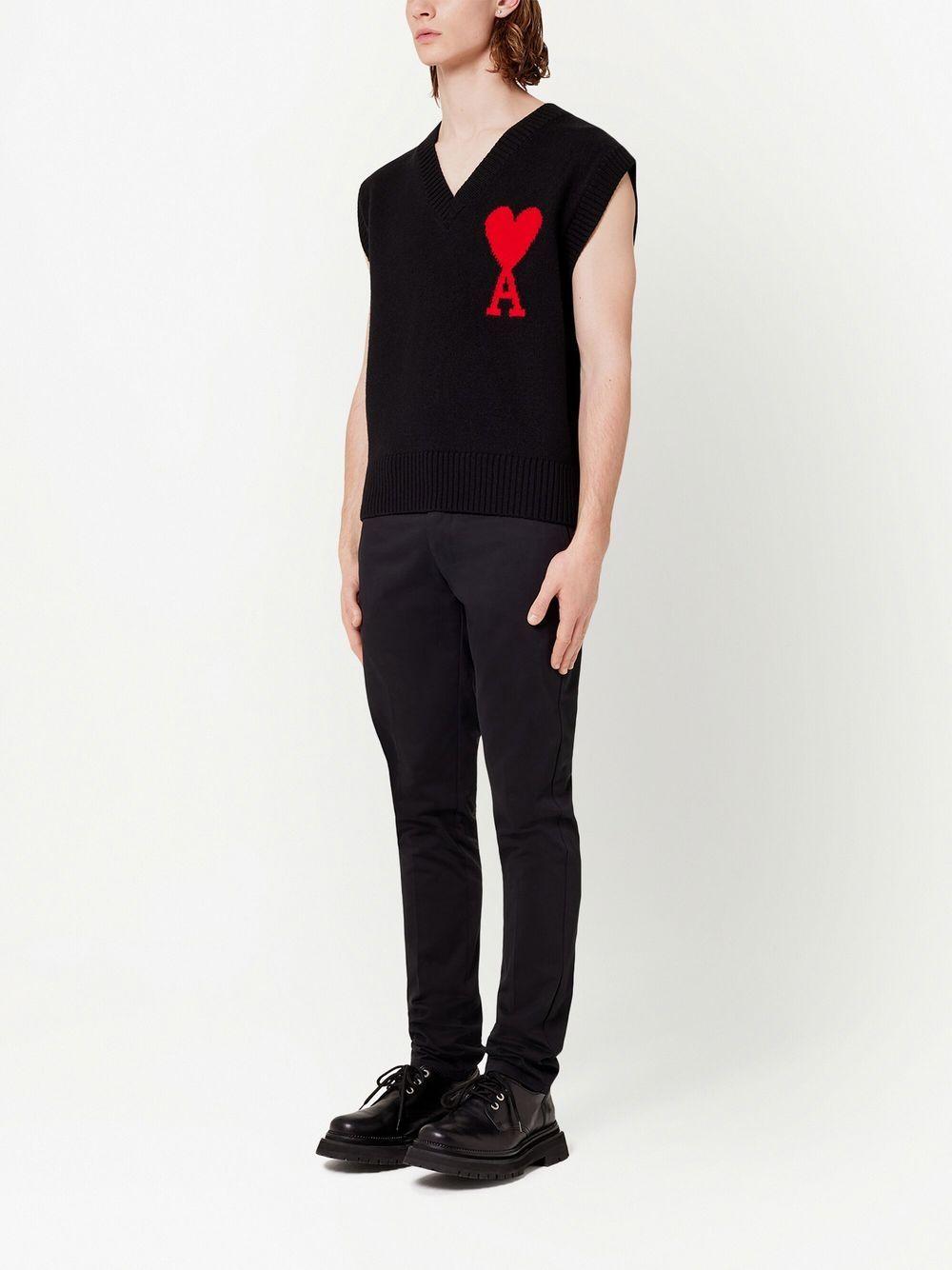 Ami de Coeur knitted vest Product Image