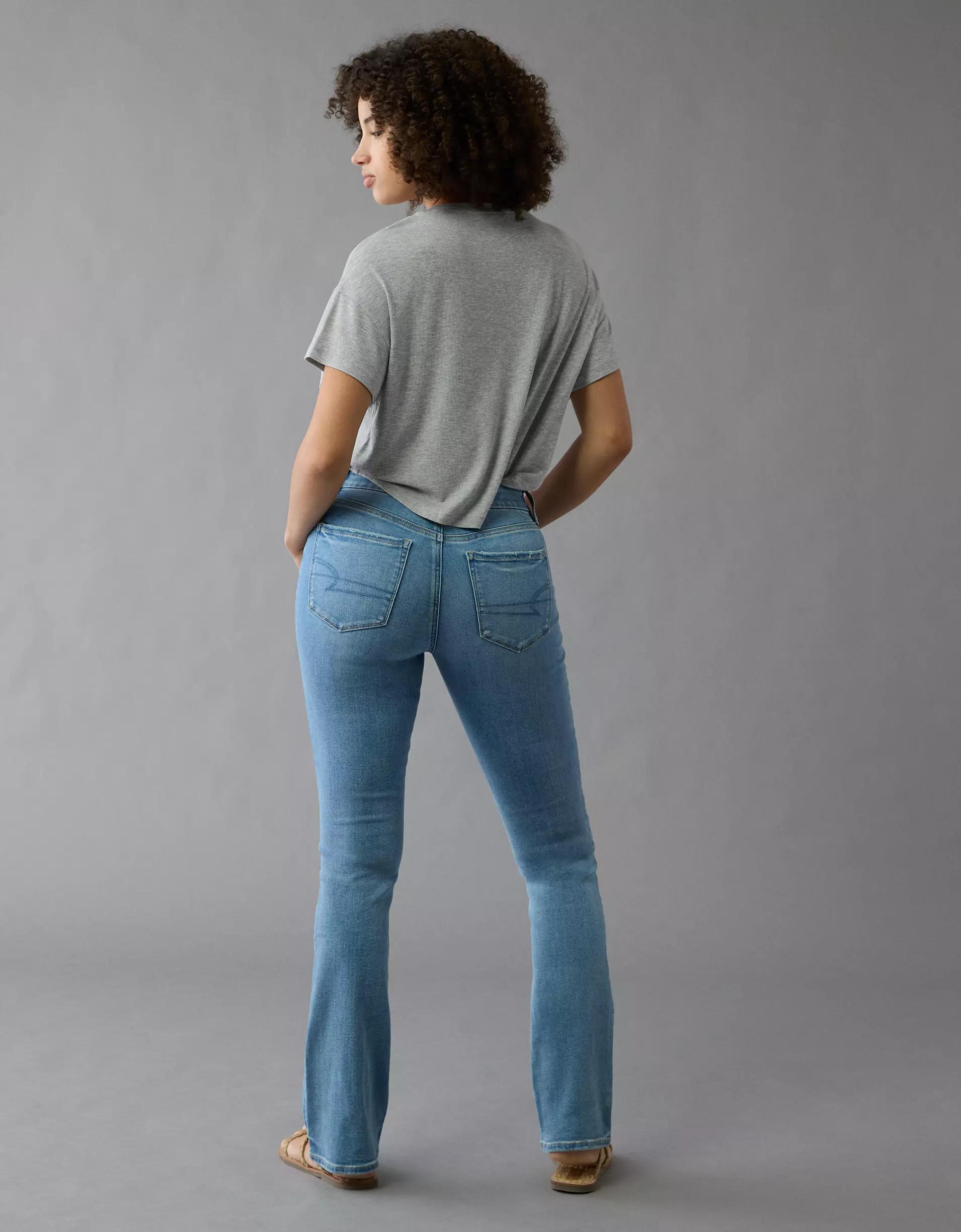 AE Luxe Curvy High-Waisted Skinny Kick Jean Product Image