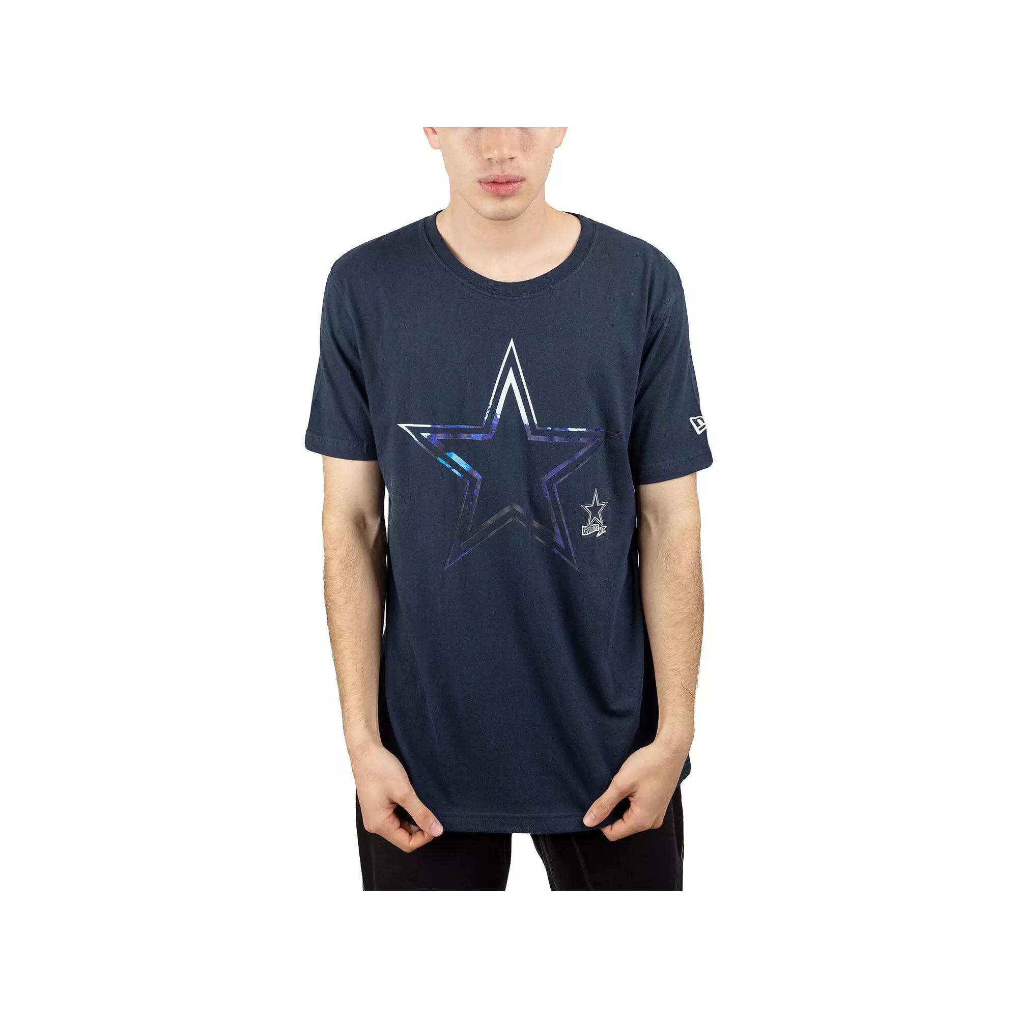 Men's New Era Navy Dallas Cowboys Sideline T-Shirt,  Product Image