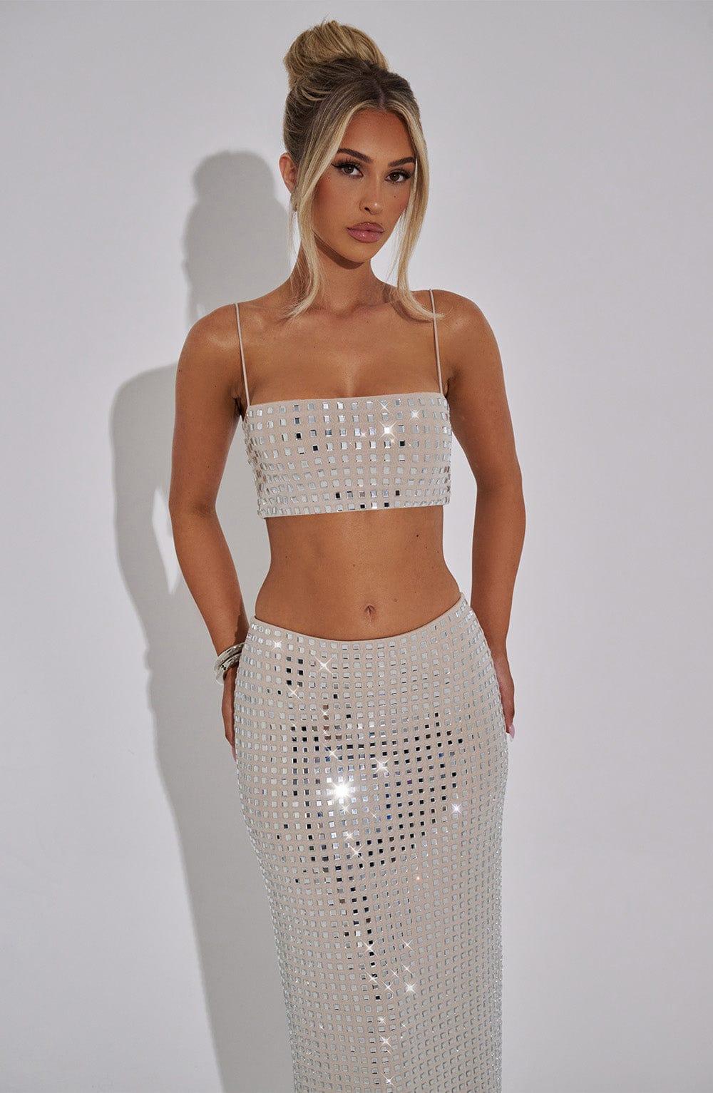 Dimity Top - Nude Product Image