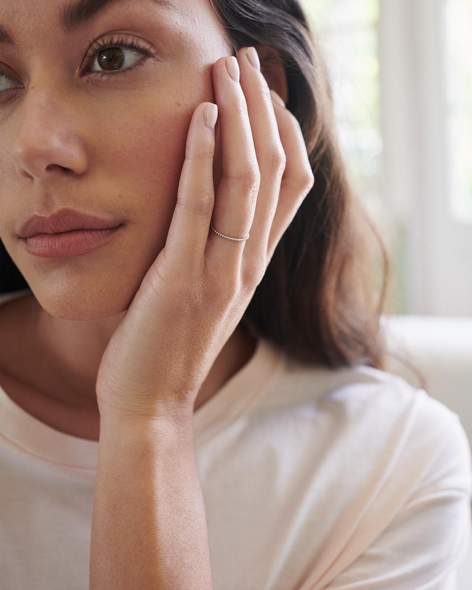 Quince | Women's 14K Gold Beaded Ring Product Image