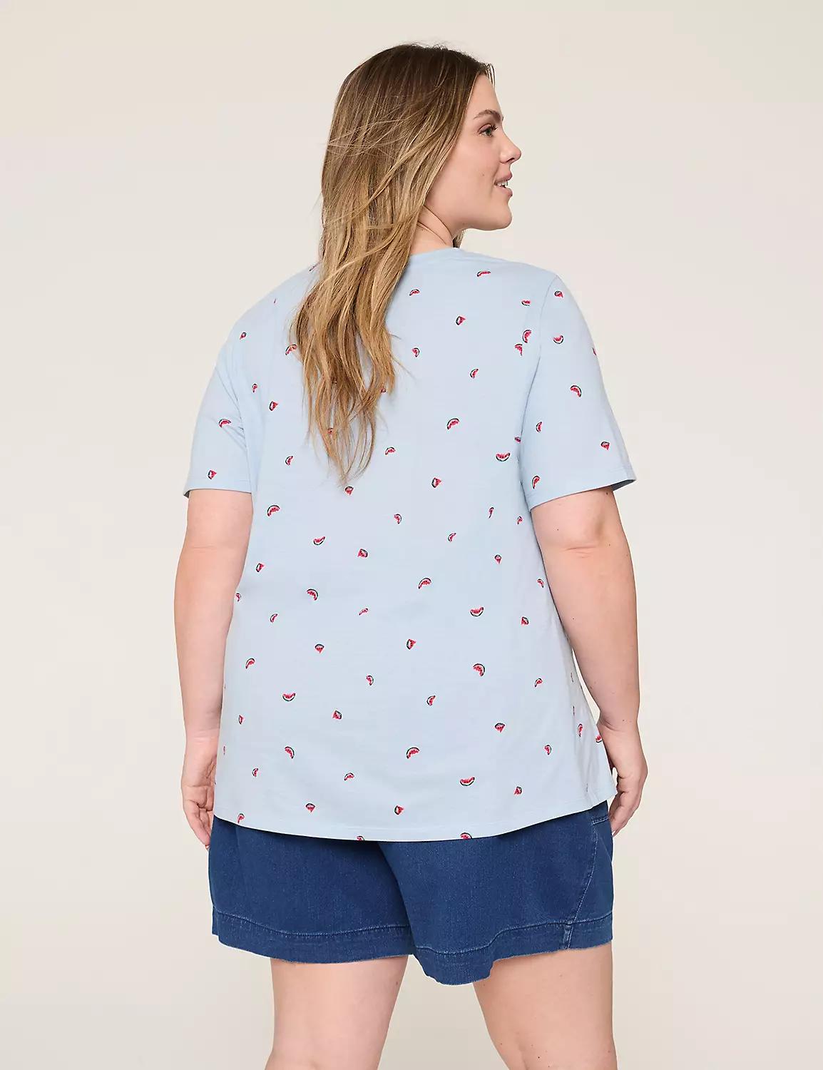 Perfect Sleeve V-Neck Tee Product Image