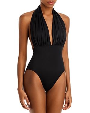 Womens Mio Halter One-Piece Swimsuit Product Image