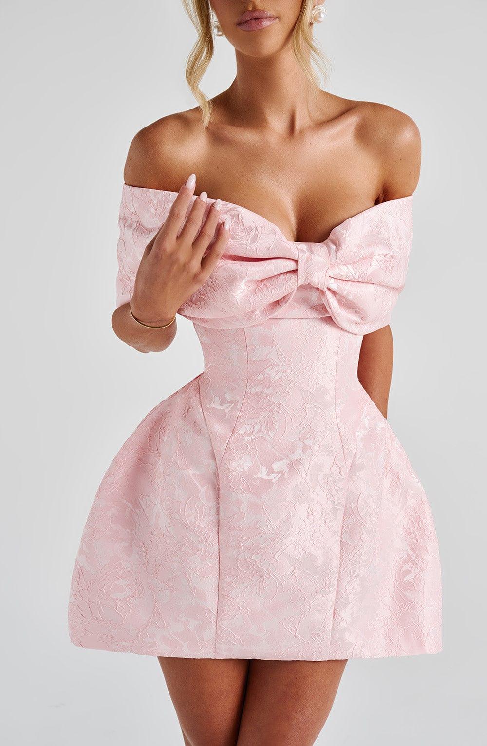 Raquel Mini Dress - Blush Product Image