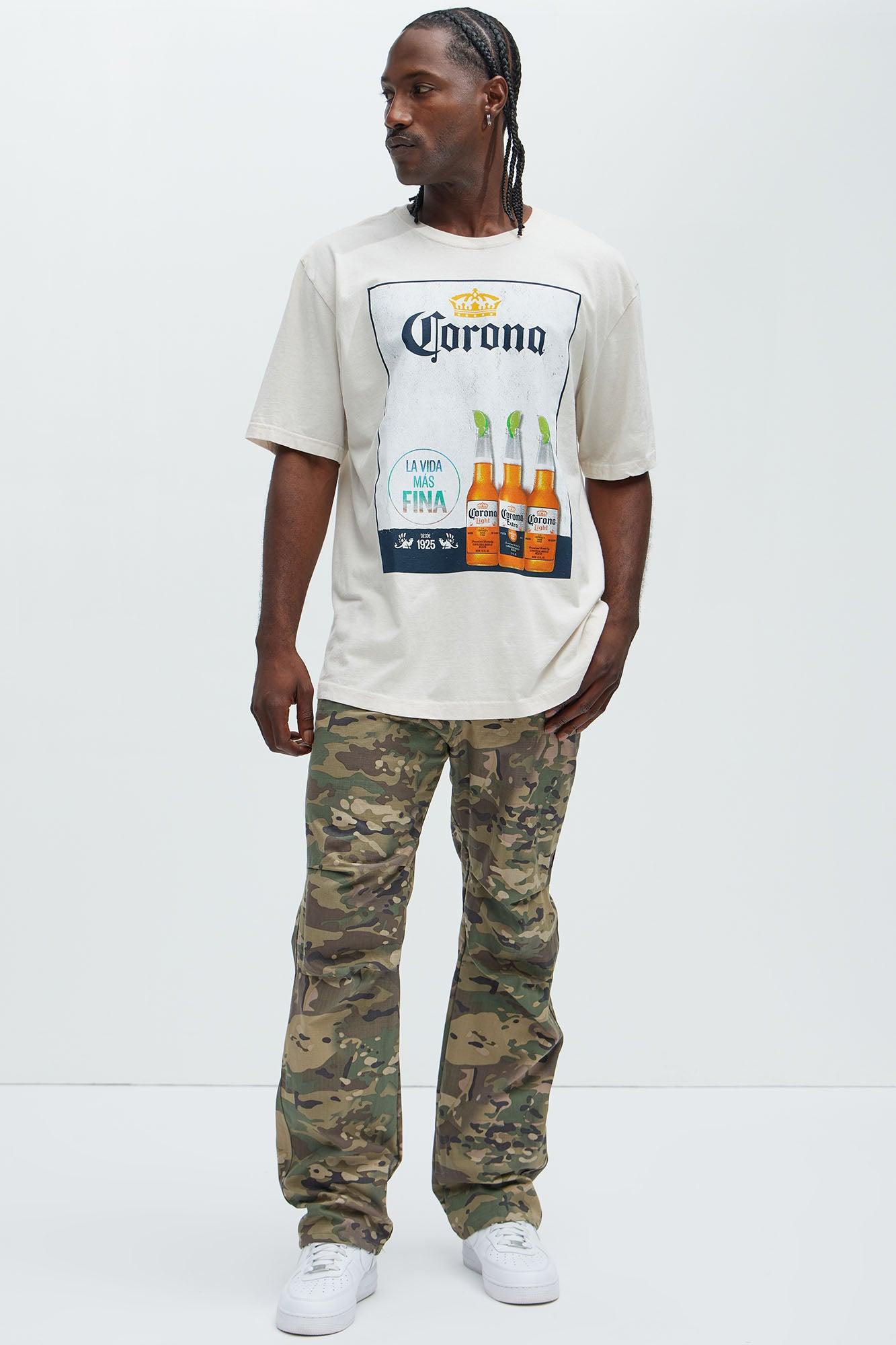 Corona Short Sleeve Tee - Sand Product Image