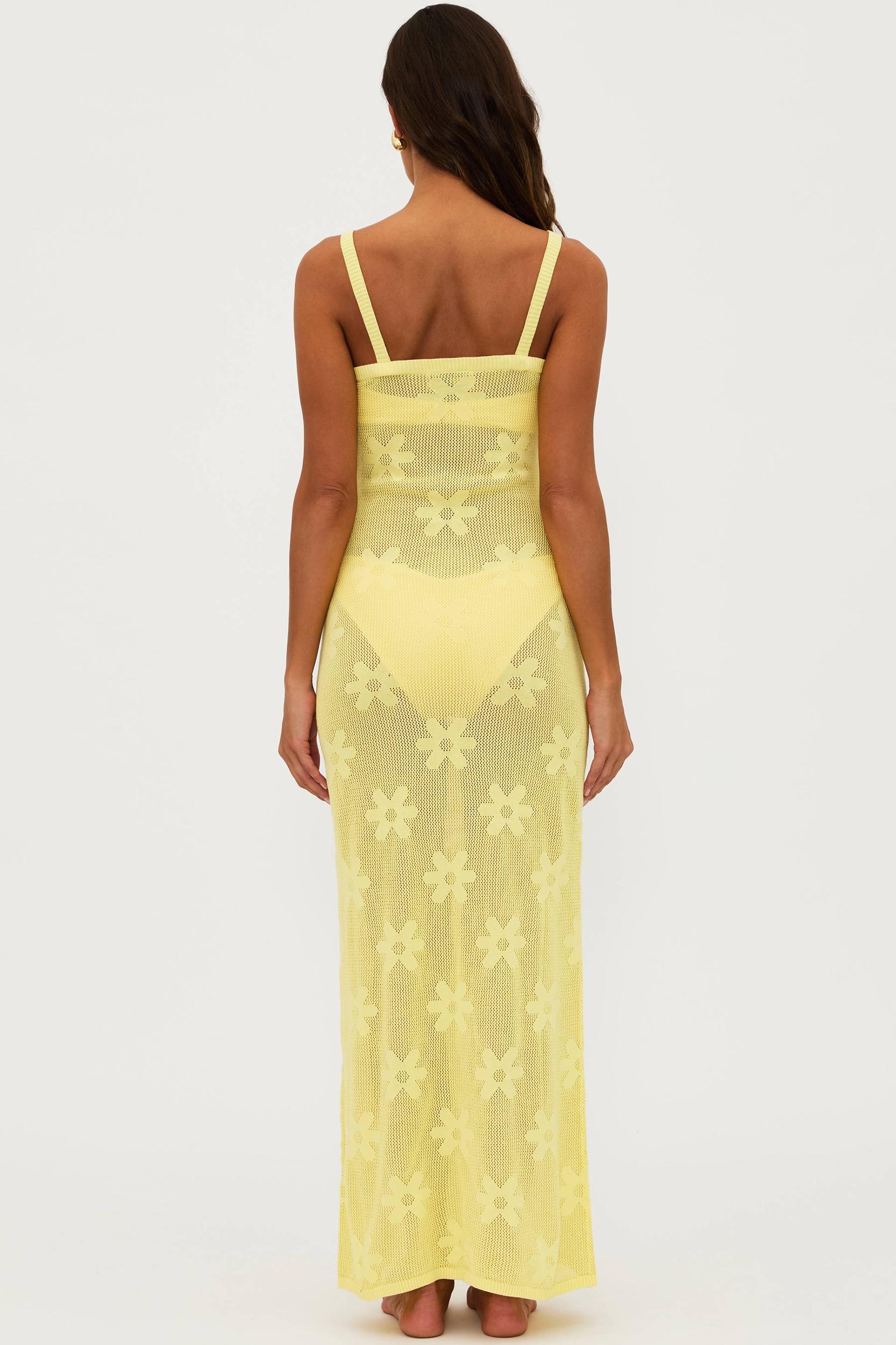 Conrad Dress Butter Blossom Jacquard Product Image