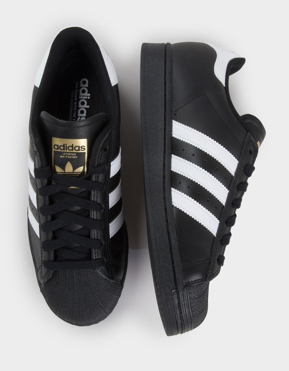 ADIDAS Superstar ADV Shoes - BLACK/WHITE Product Image