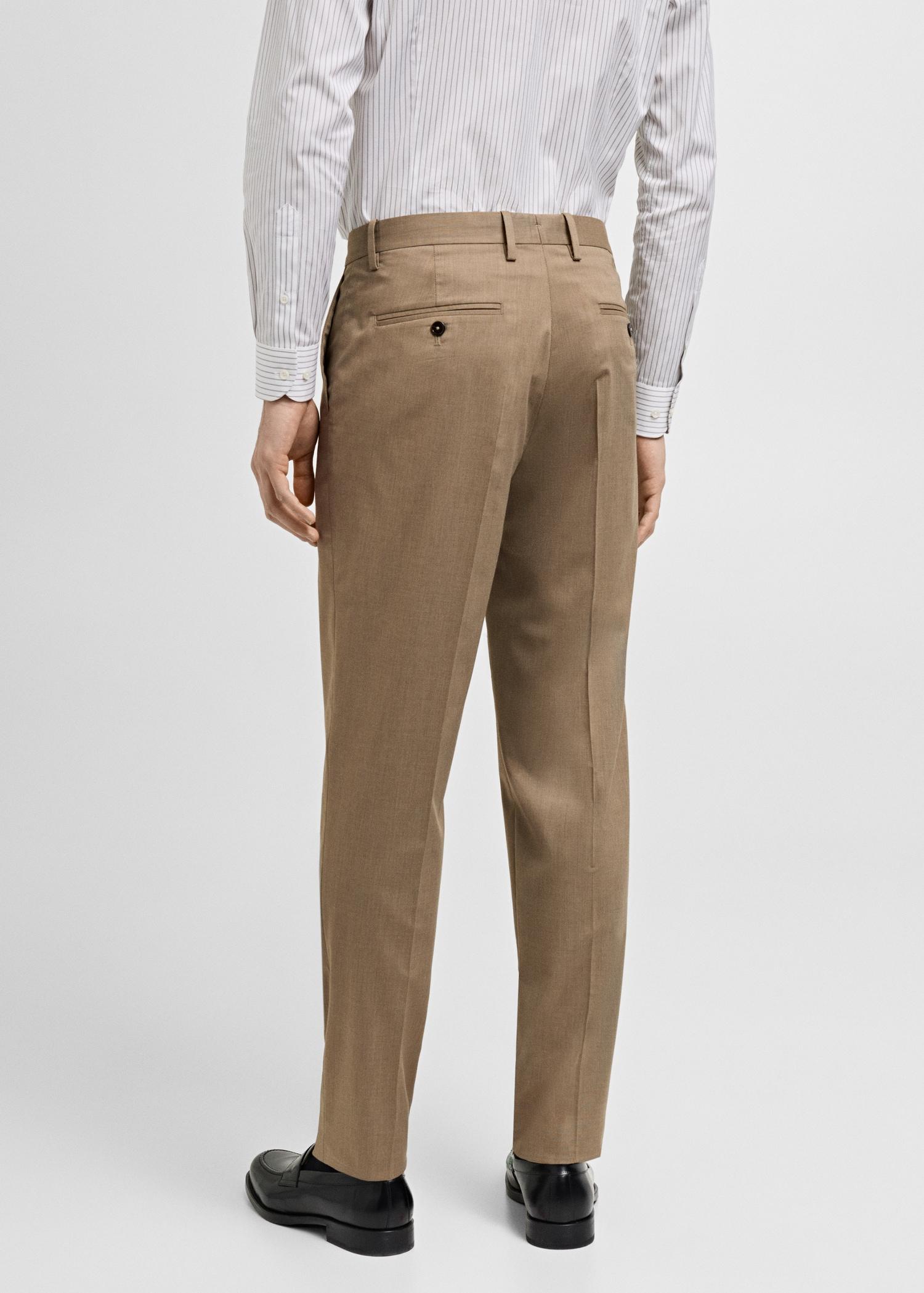 Monaco slim-fit suit pants - Men | MANGO USA Product Image