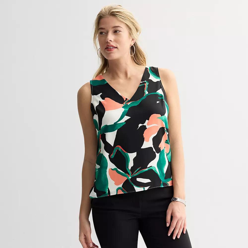 Women's Nine West V-Neck Tank Top,  Product Image