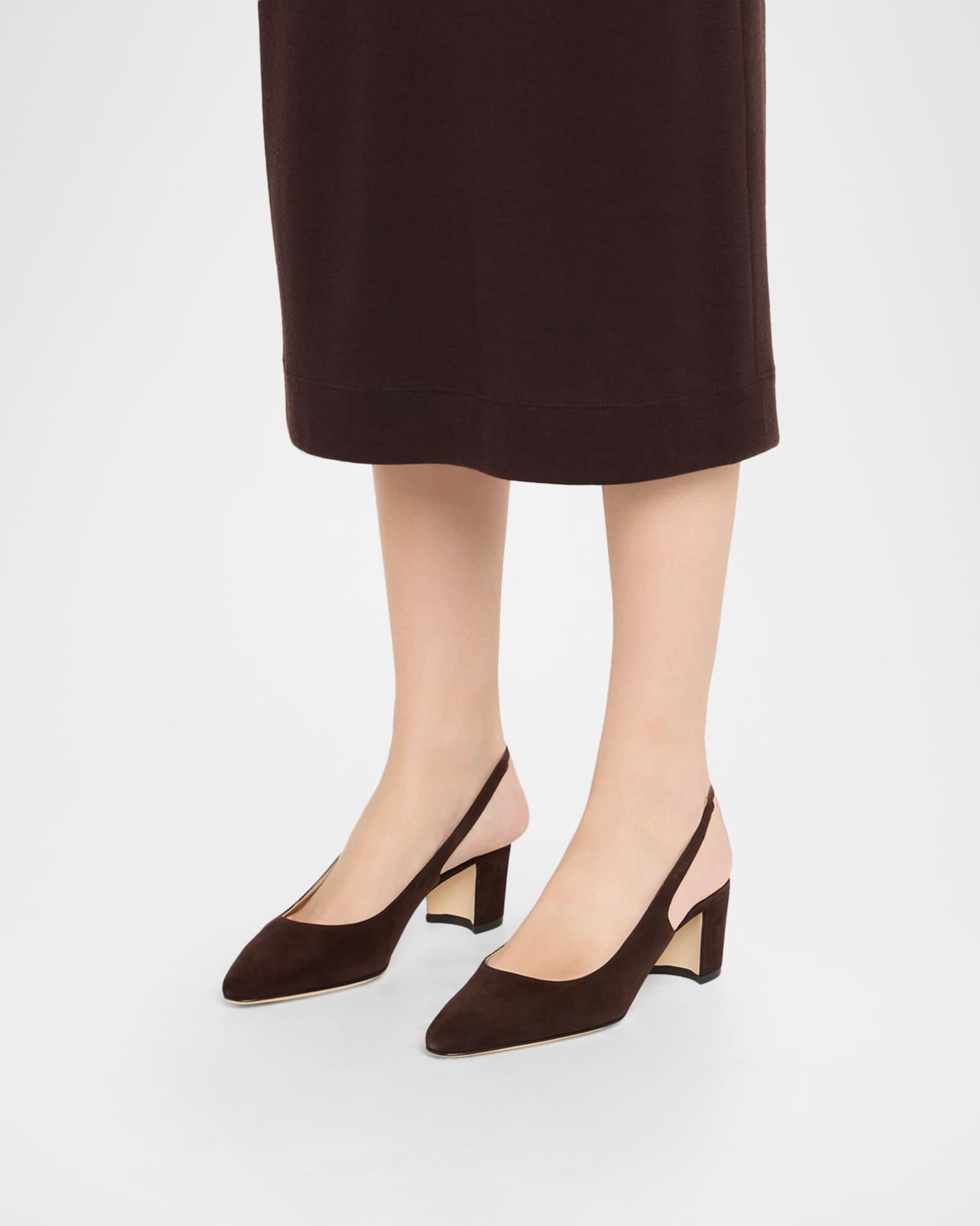 Allurasan Suede Slingback Pumps Product Image