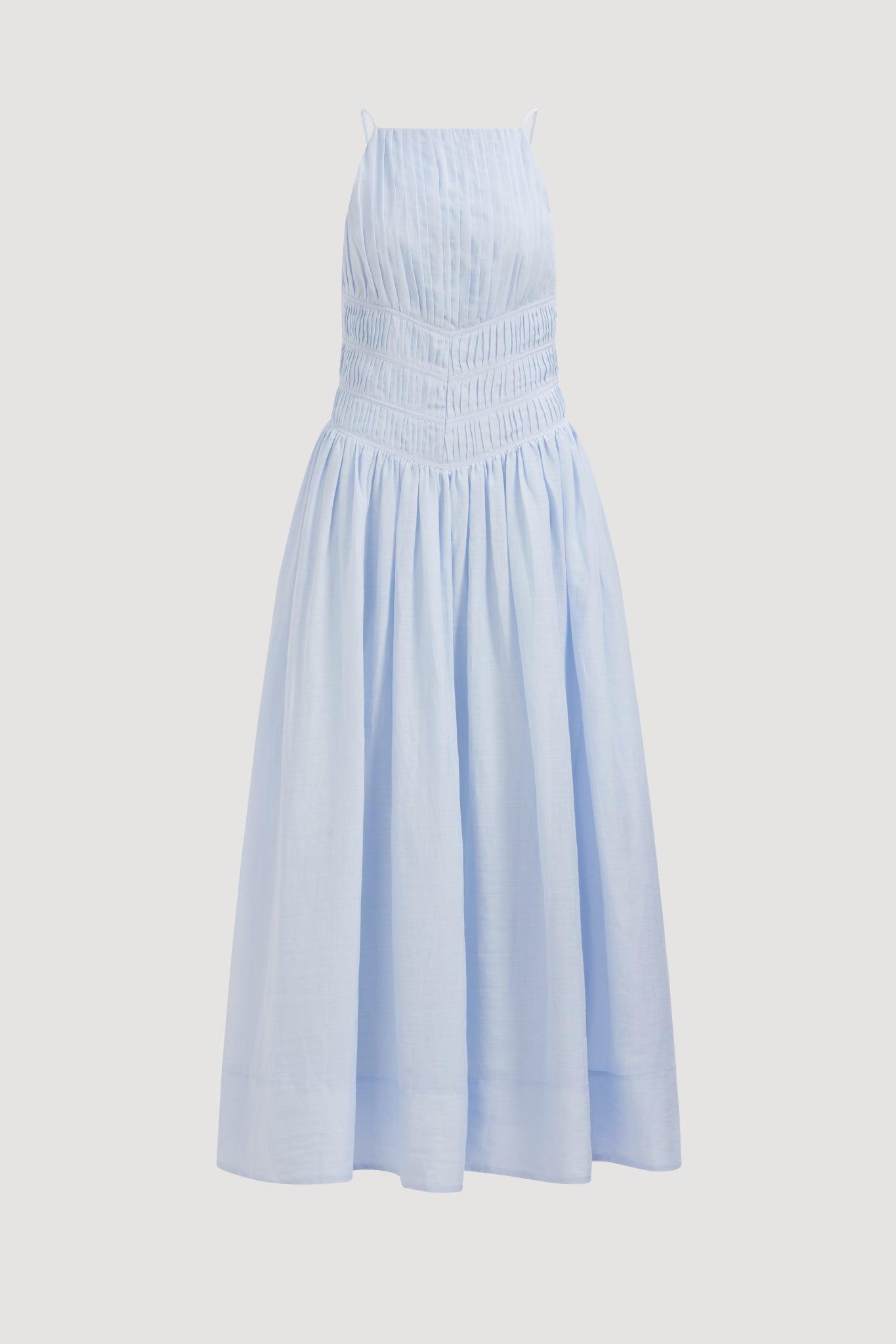 Helene Maxi Dress-FRENCH BLUE / 4 Product Image