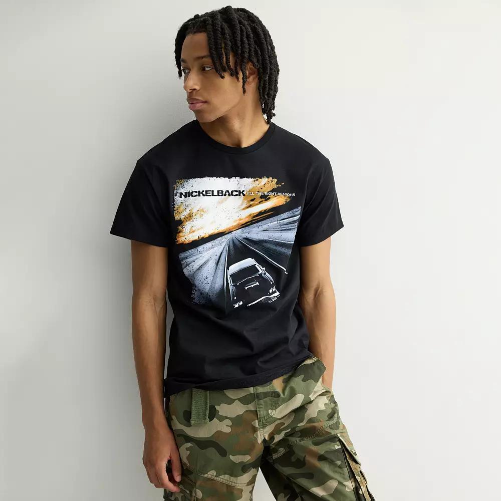 Men's Album Cover Graphic Tee,  Product Image