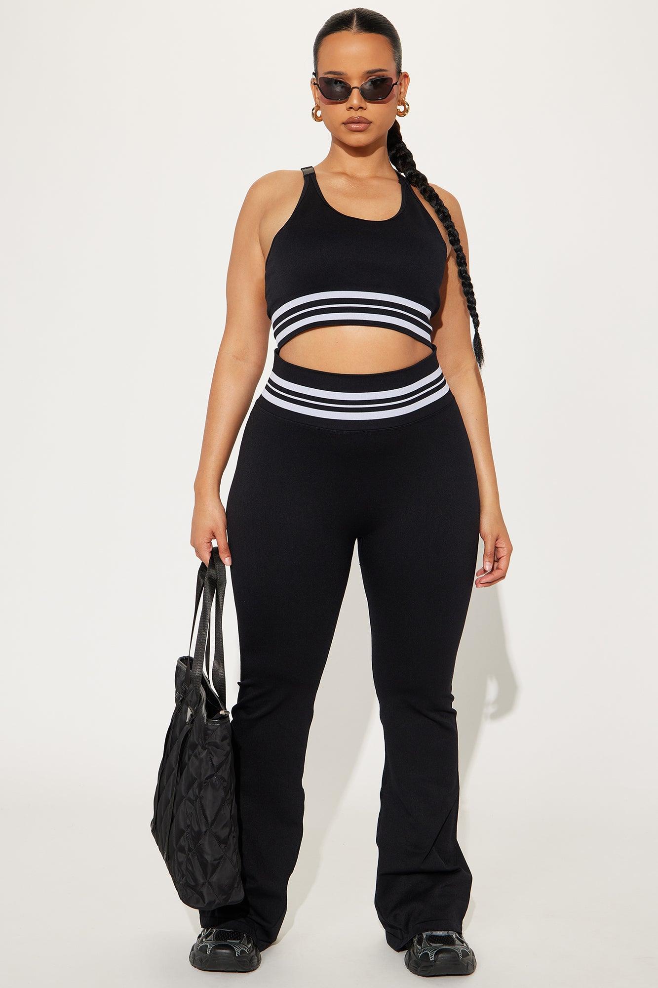 Caddy Crew Flex Seamless Active Yoga Pant - Black Product Image