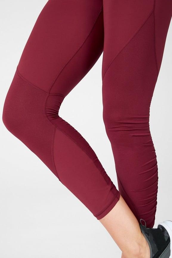 PureLuxe Mid-Rise Ruched 7/8 Legging Product Image