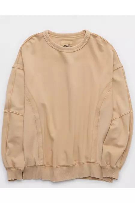 Aerie Keep It Light Crew Sweatshirt Women's Product Image