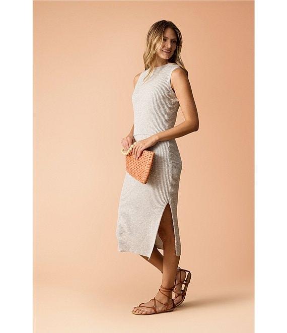 Flag and Anthem Addison Sleeveless Tank Midi Sweater Dress Product Image