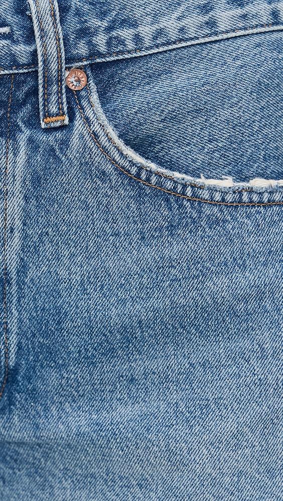 AGOLDE Parker Long: Loose Fit Vintage Shorts | Shopbop Product Image