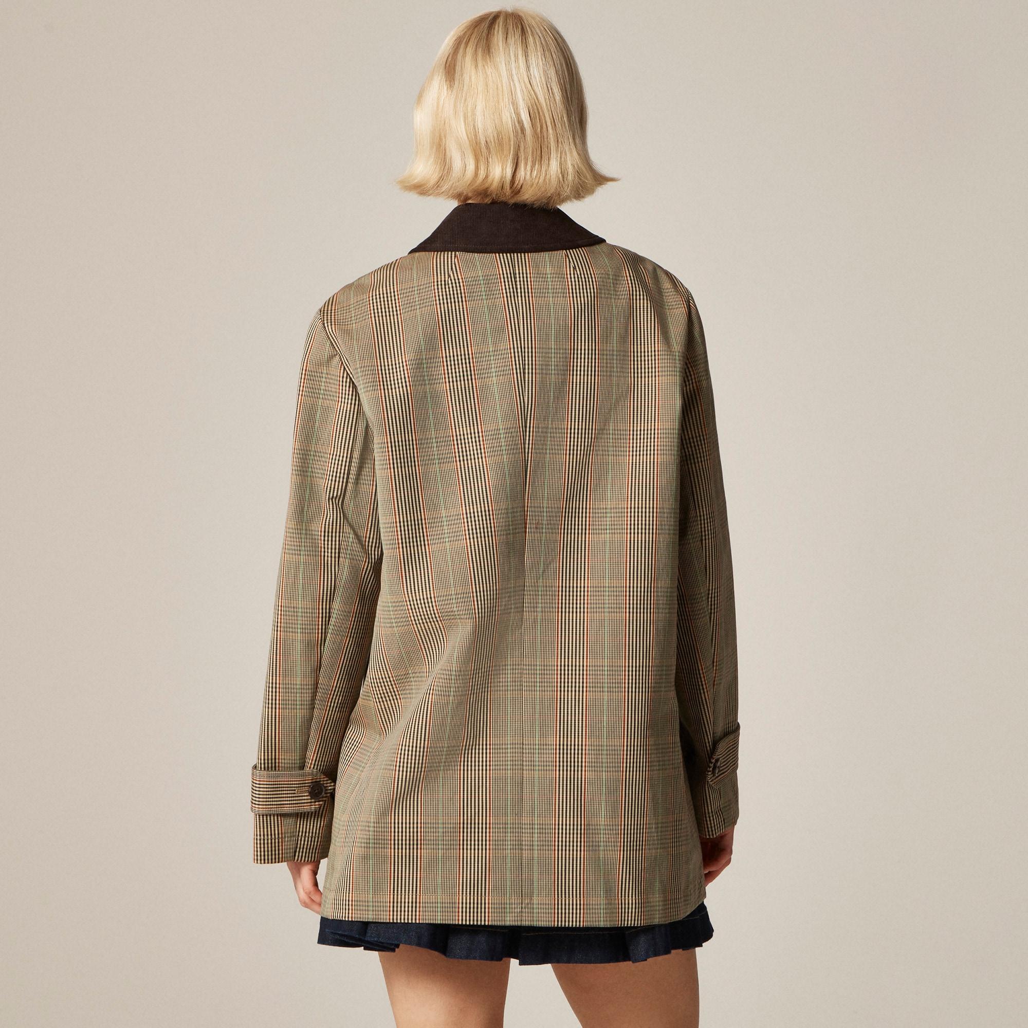 Barn Jacket™ in plaid double-faced cotton Product Image