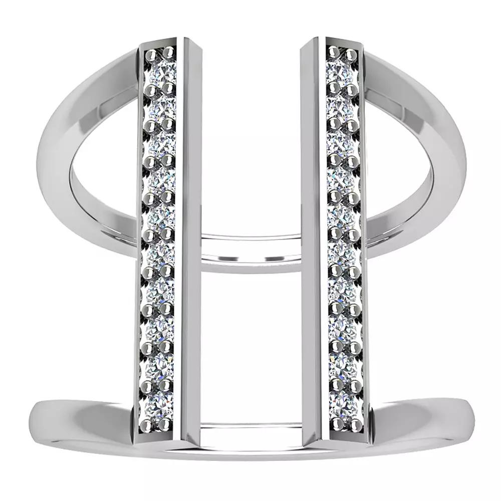 Sterling Silver Diamond Accent Ring, Women's, Size: 7 Product Image