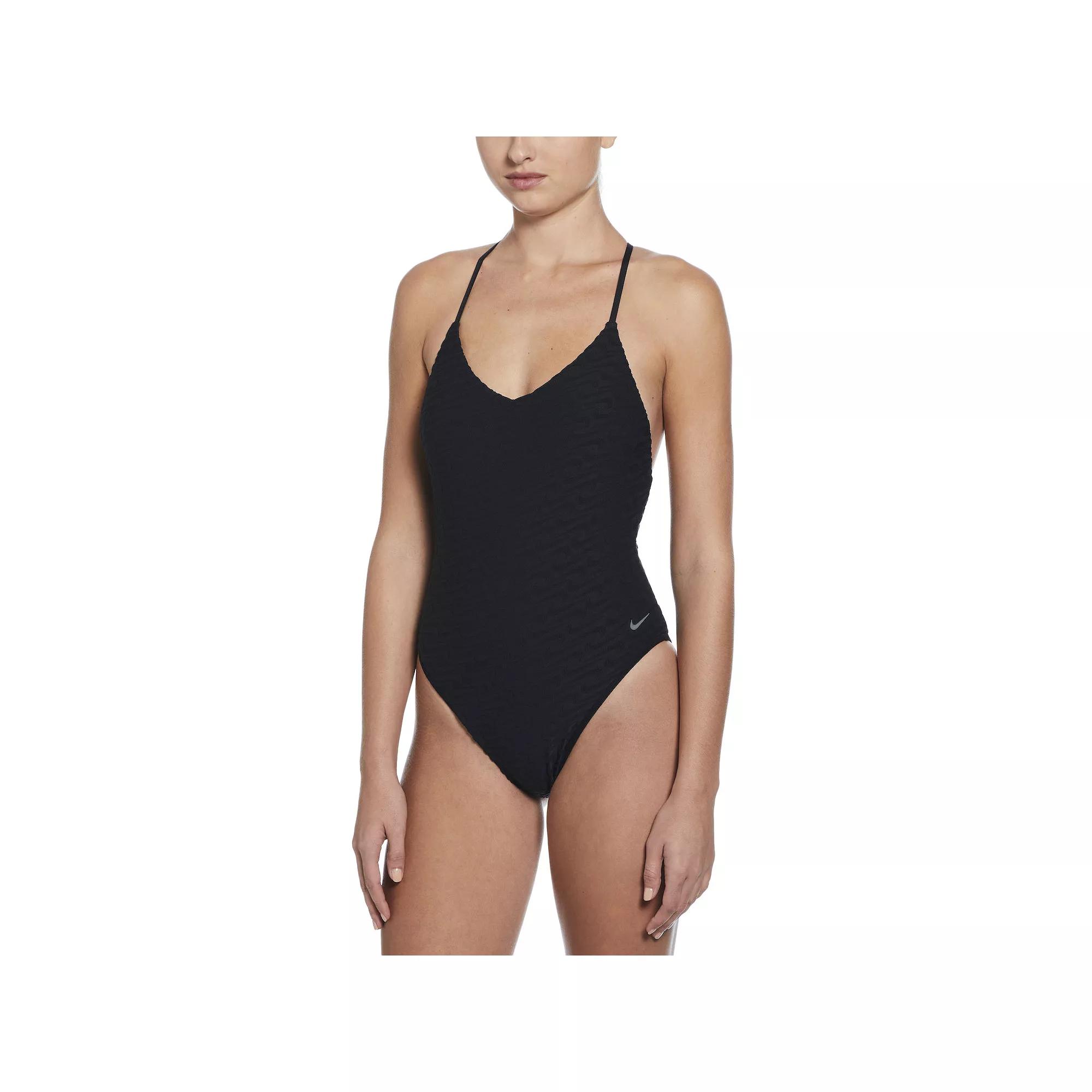 Women's Nike Swoosh Link Y-Back One-Piece Swimsuit,  Product Image
