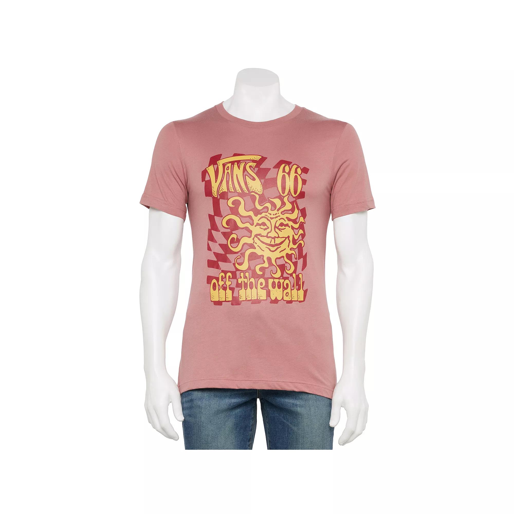 Men's Vans® Barbro Short Sleeve Graphic Tee, Size: Large, Rose Brown Product Image