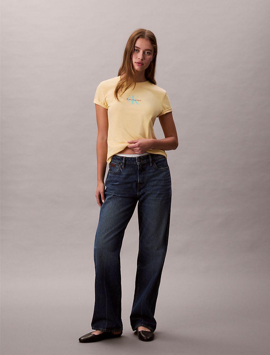 Monogram Logo Slim T-Shirt Product Image