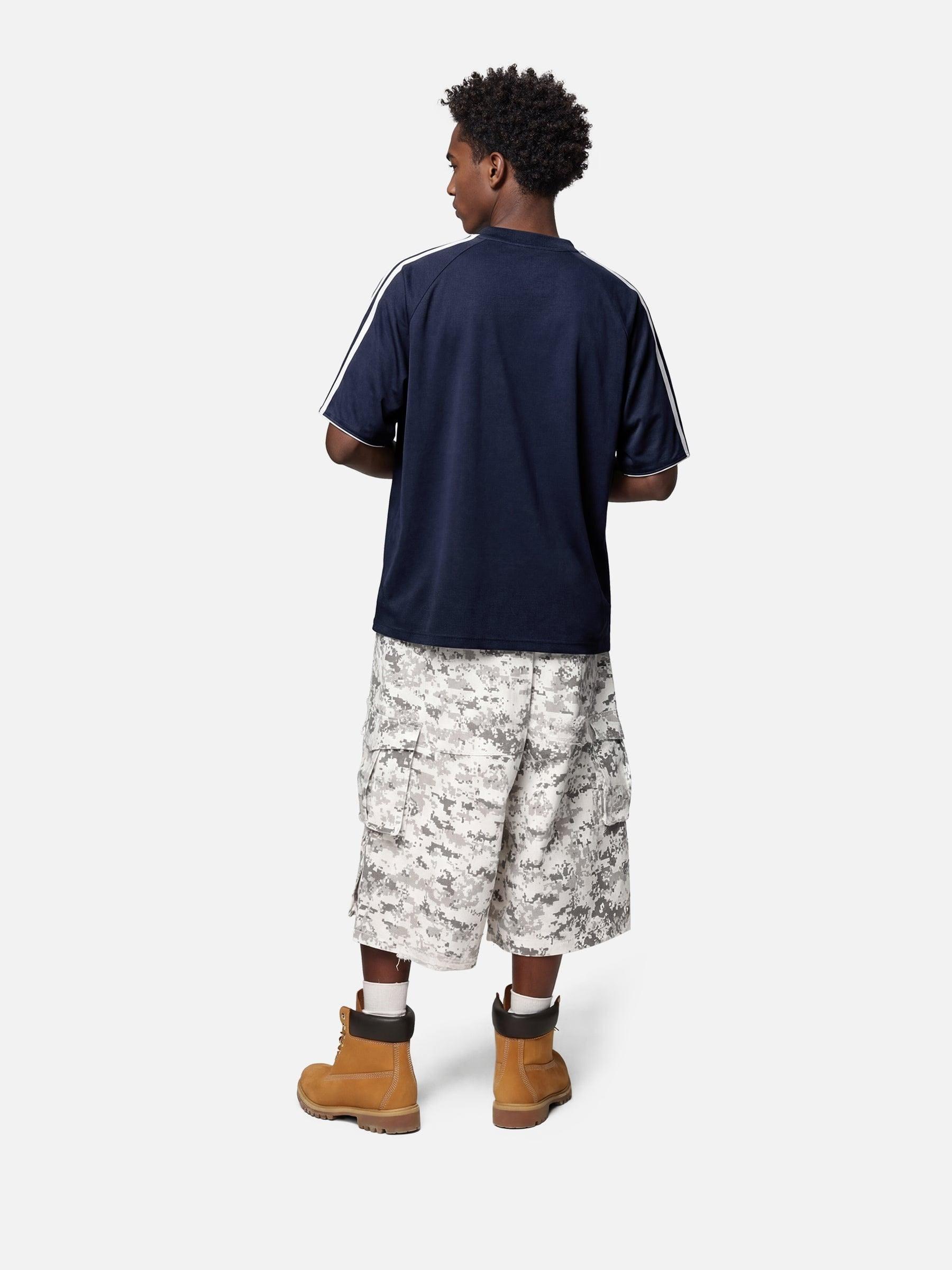 Aelfric Eden Contrast Color Stripe Soccer Jersey Product Image