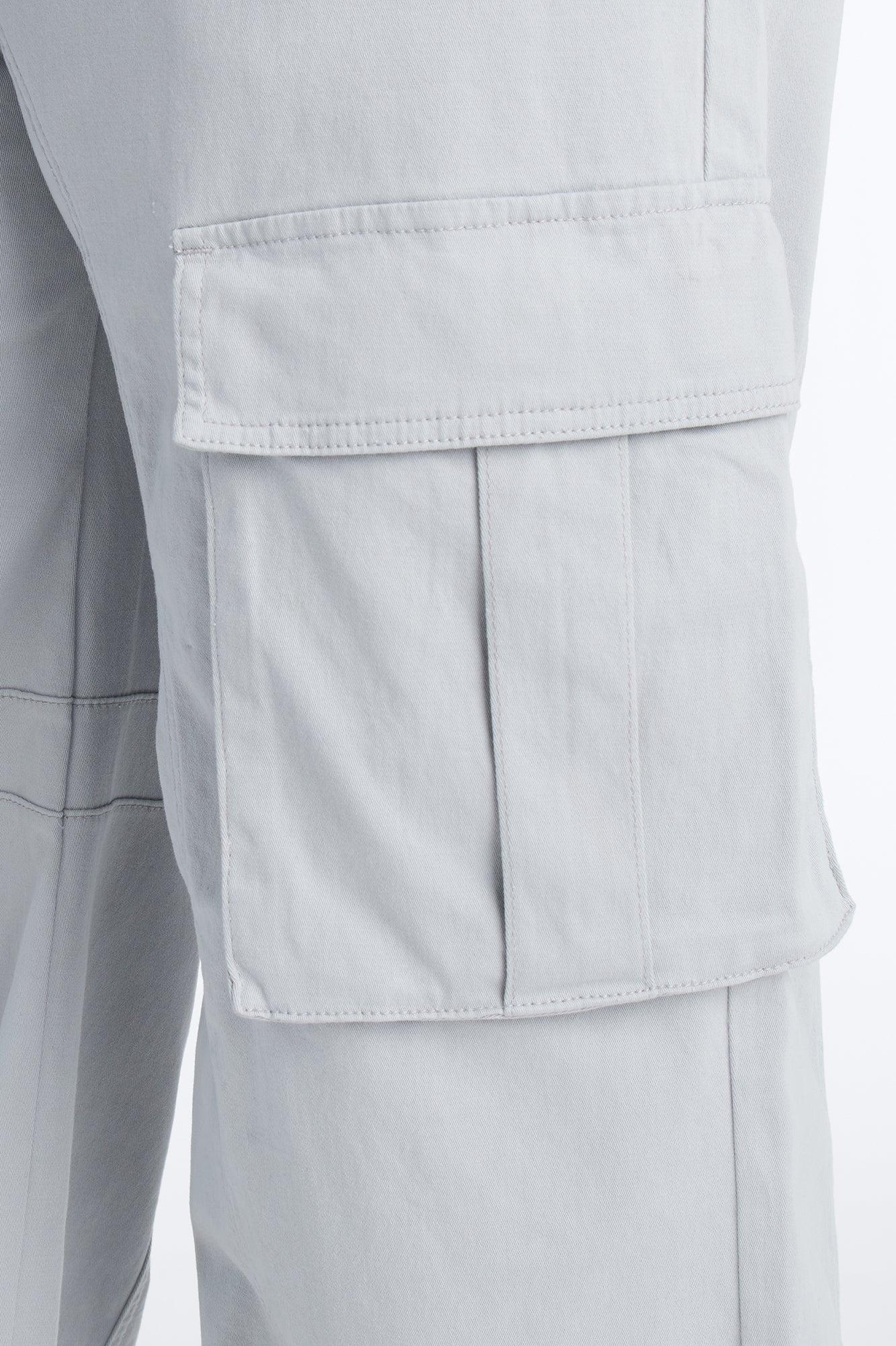 Portland Washed Cargo Pant - Slate Grey Female Product Image