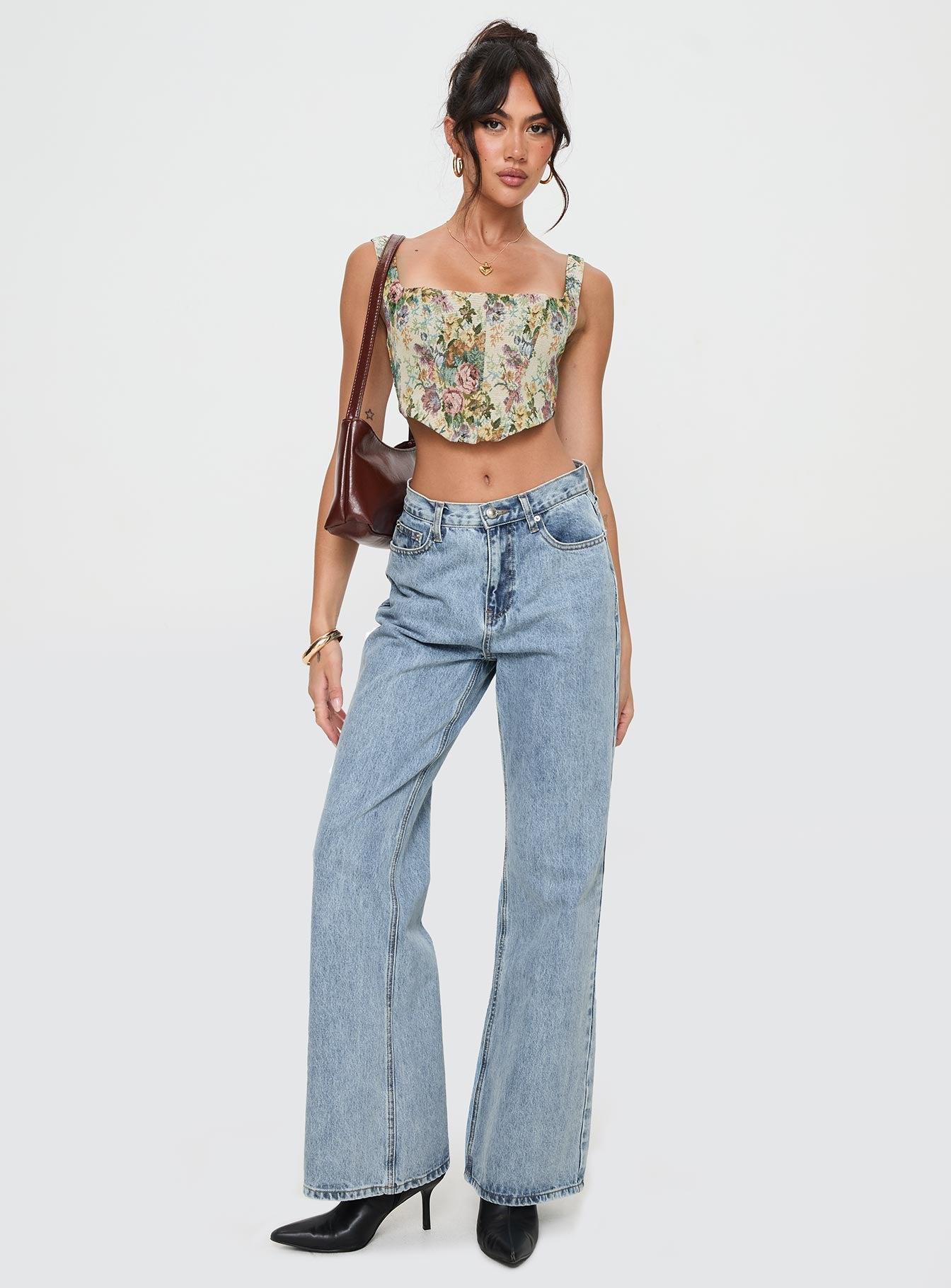 Tender Heart Corset Top Multi Product Image