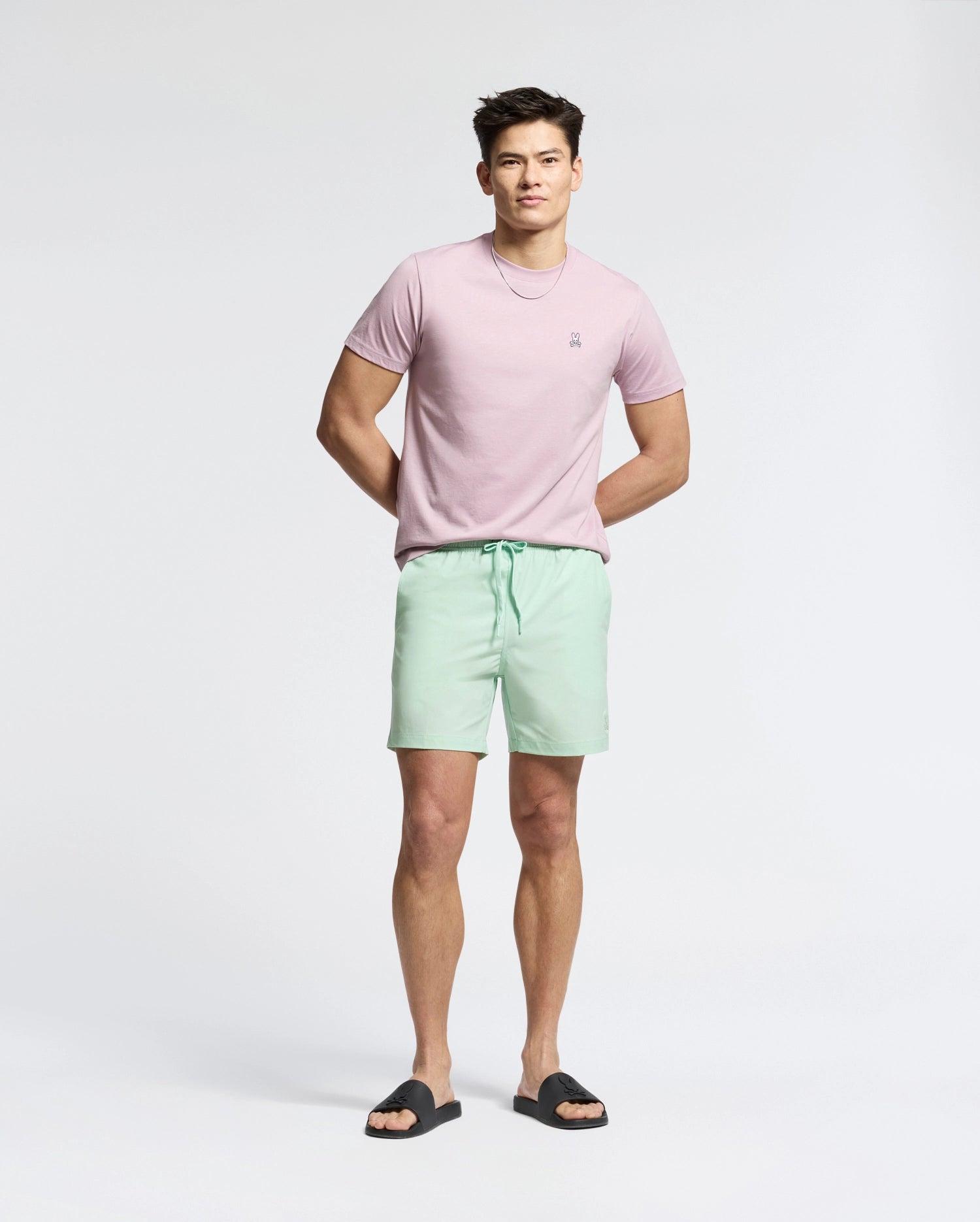 MENS CLASSIC CREW NECK TEE - B6U014F200 Male Product Image